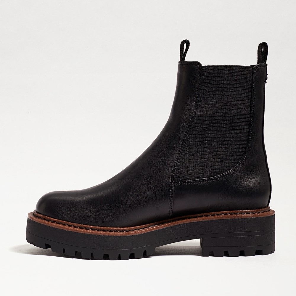 Sam Edelman Black Laguna Chelsea Boot - Picture 4 of 7